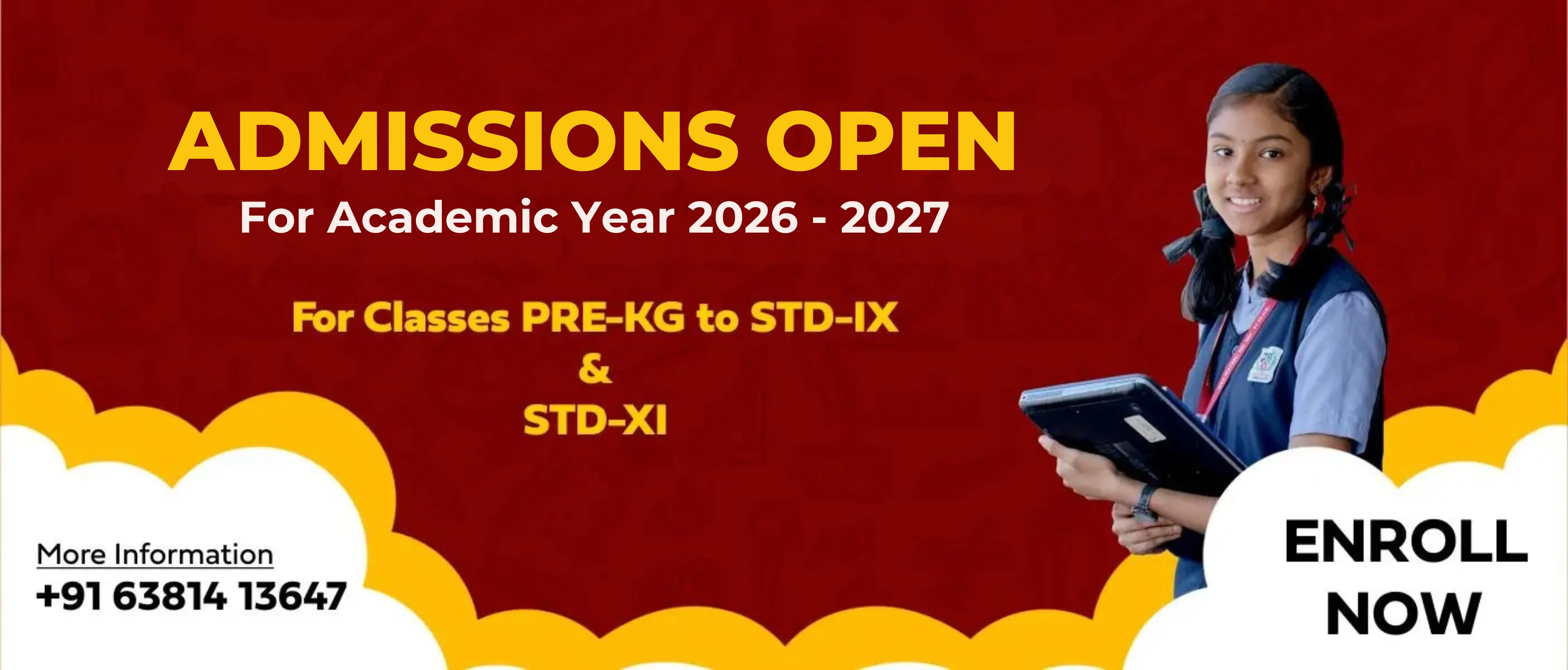 Admission Banner